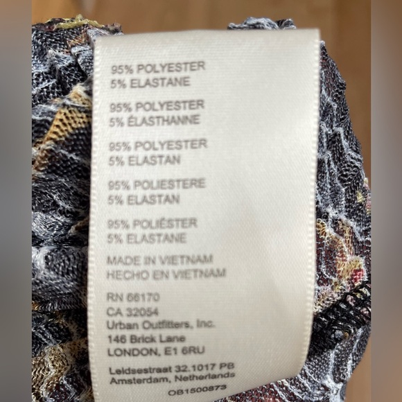 Free People XL floral Angelina top with snaps - Picture 12 of 12